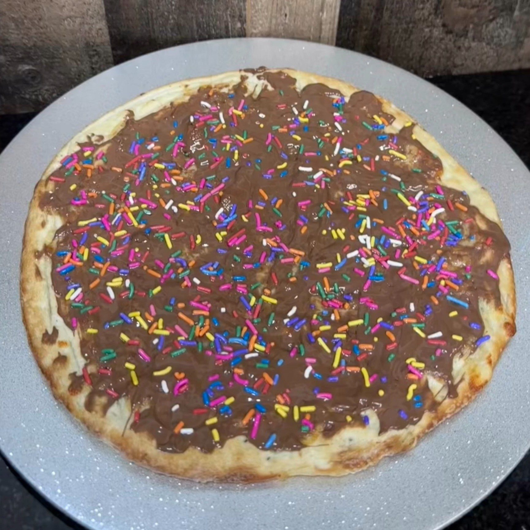 Nutella w/ Sprinkles.