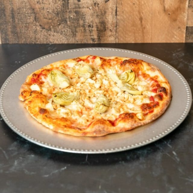 Chicken & Pollo Pizza.