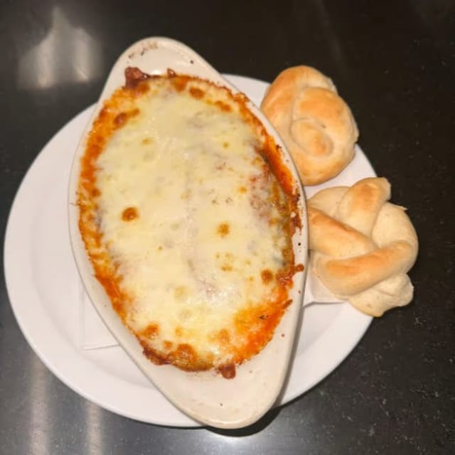 Eggplant Parmesan.