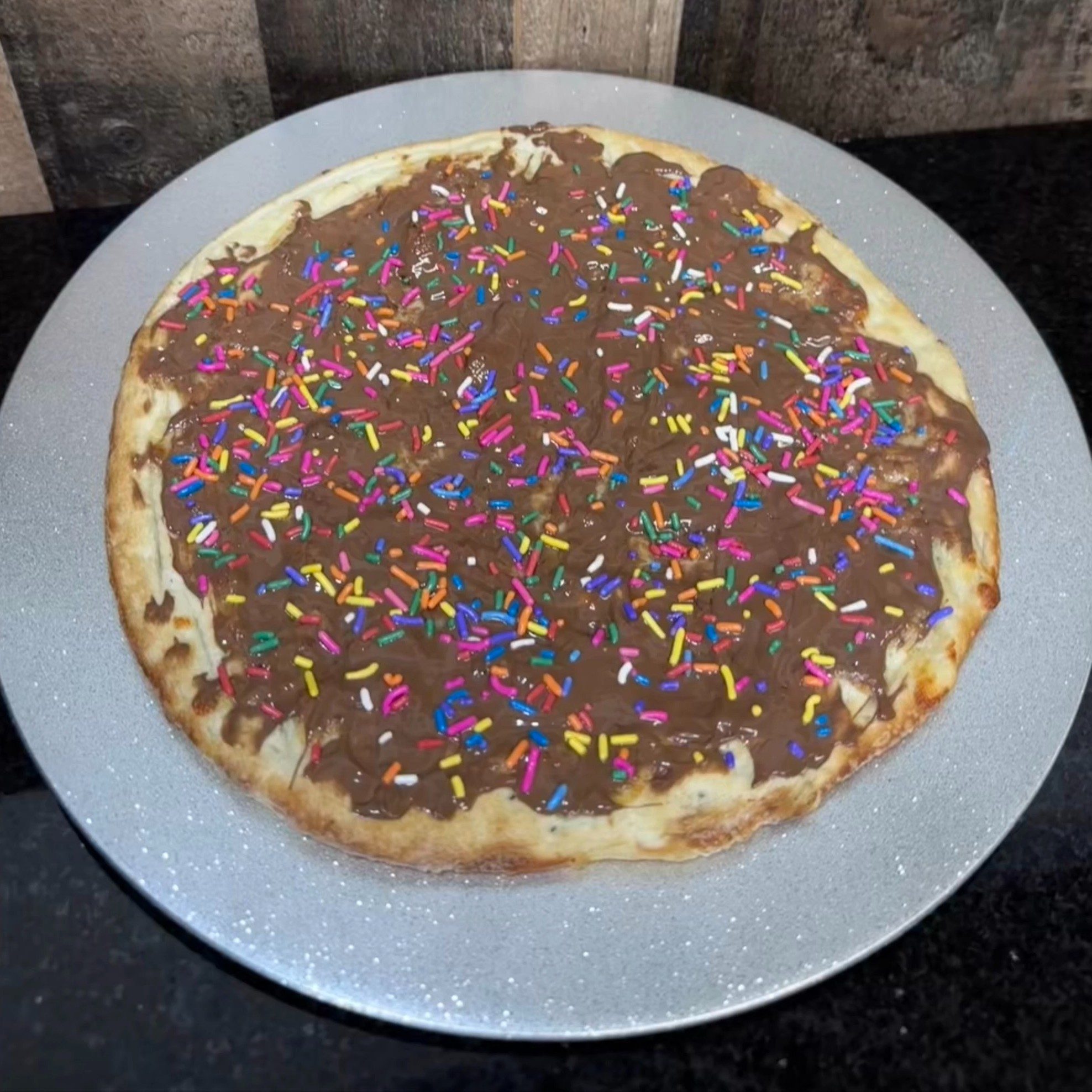 Nutella Pizza.